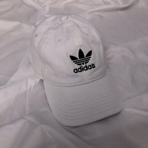 White Adidas Hat